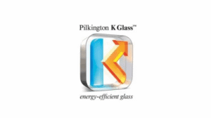 Diagram of Pilkington K Glass in a double-glazed unit